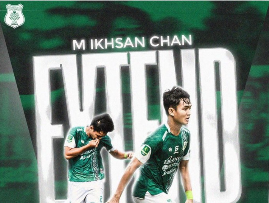 PSMS Medan umumkan pemain pertama di musim ini, Ikhsan Chan